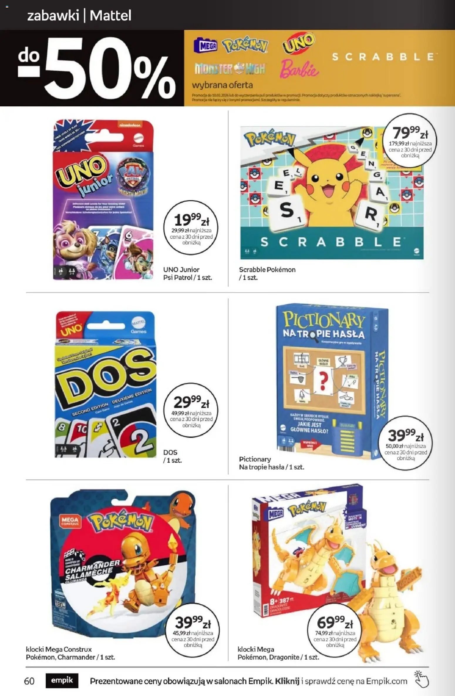 Empik promocje - Tom kultury Zabawki od 28.01.2026 | Strona: 6 | Produkty: Barbie