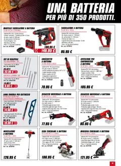 Anteprima del volantino Volantino Einhell	 valido a partire dal 02.02.2026 | Pagina: 13 | Prodotti: Miscelatore, Adattatore, Martello, Batteria