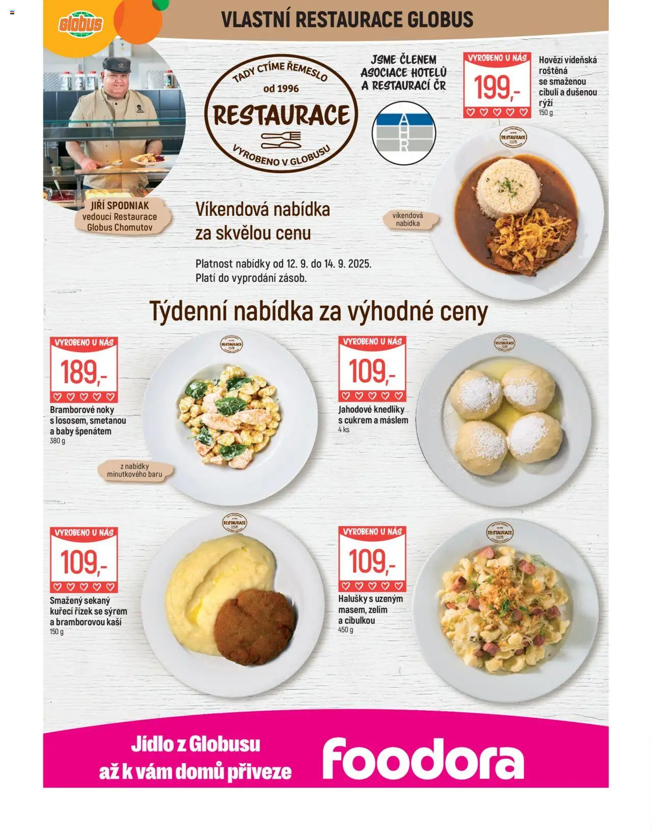 Globus leták - Chomutov od 10.09.2025 | Strana: 7 | Produkty: Hovězí, Noky, Bramborové noky, Rýži
