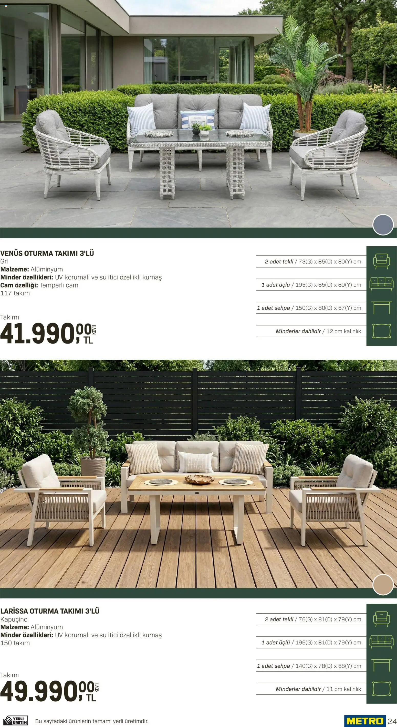 Metro - Açık Hava Çözümleri - 10.04.2026 tarihinden itibaren geçerlidir | Sayfa: 24 | Ürünler: Su