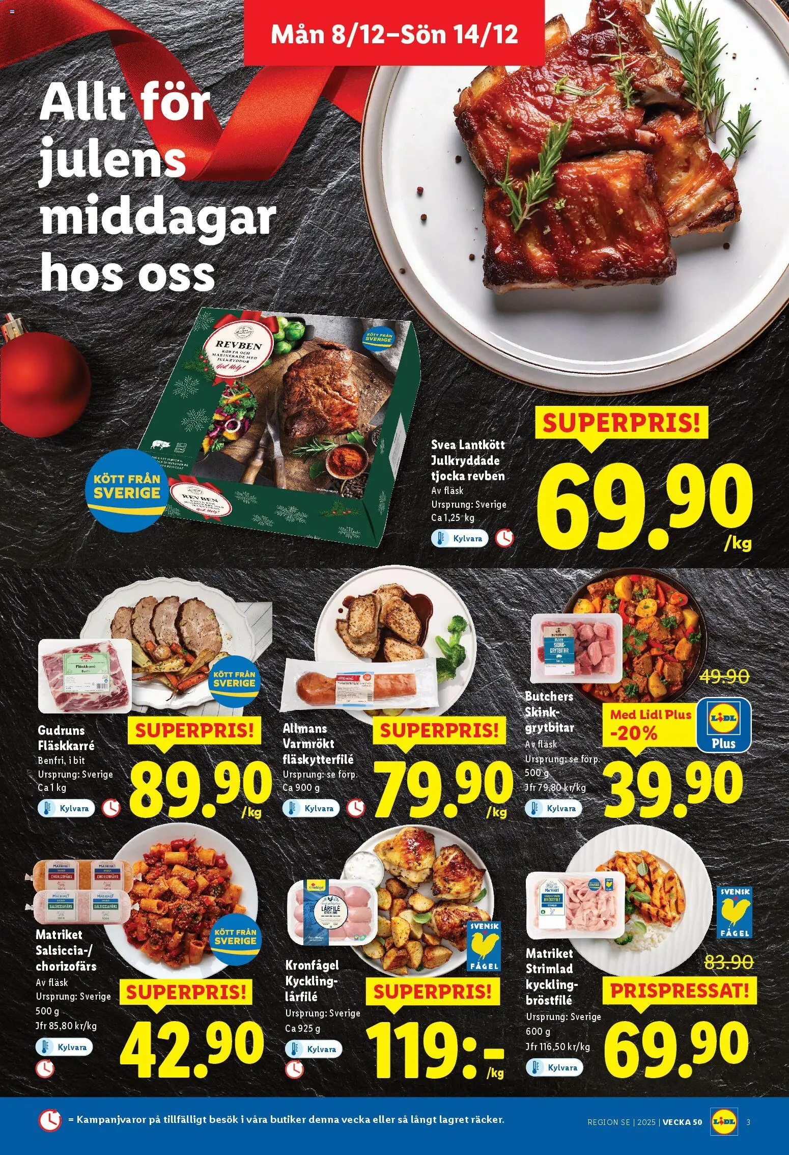 Lidl reklamblad aktuell från 08.12.2025 | Sida: 3