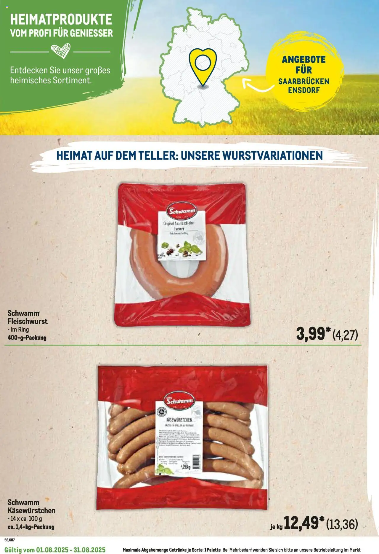 Metro Regionaler Flyer - gültig ab dem 01.08.2025 | Seite: 6
