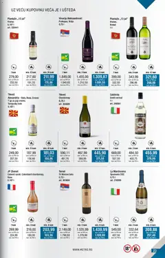 Metro kupi više plati manje - pregled Metro kataloga - važi od 02.01.2026 | Strana: 23 | Proizvode: Chardonnay, Vranac