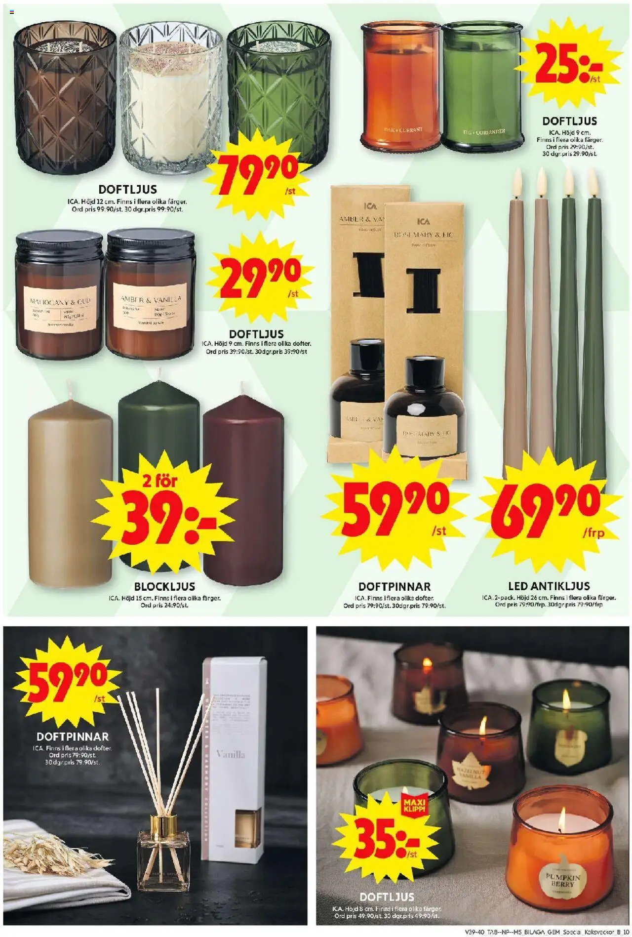 ICA Maxi reklamblad aktuell från 22.09.2025 | Sida: 30 | Produkter: Gem