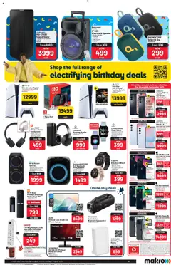 Makro - Birthday Catalogue │ valid from 04.08.2025 | Page: 9 | Products: Monitor, USB, Laptop, Charger