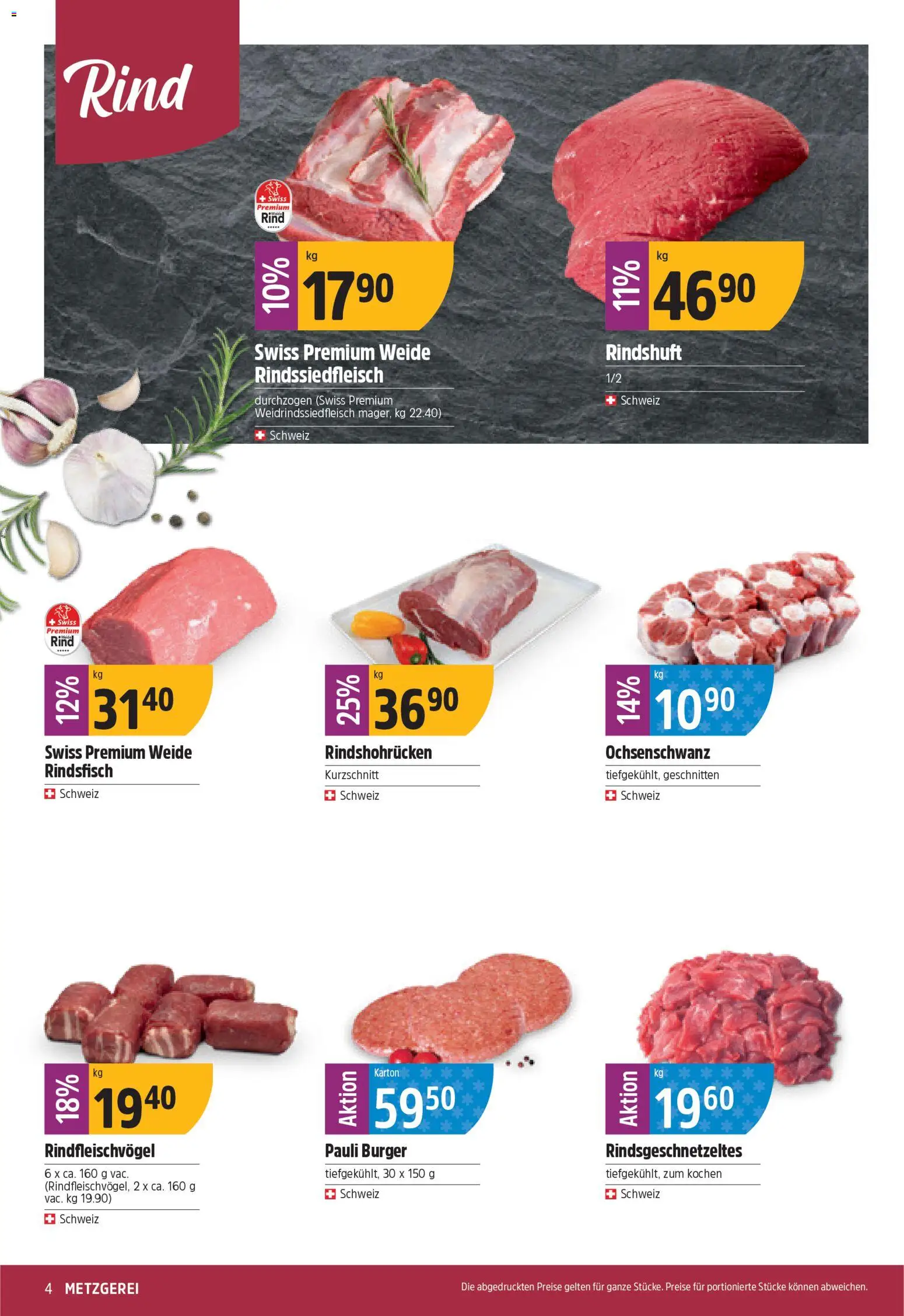 TopCC Aktionen – gültig ab 10.11.2025 | Seite: 4 | Produkte: Burger