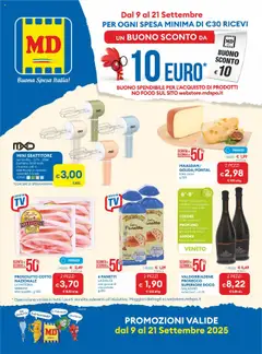 Anteprima del volantino Volantino MD Discount	 valido a partire dal 09.09.2025