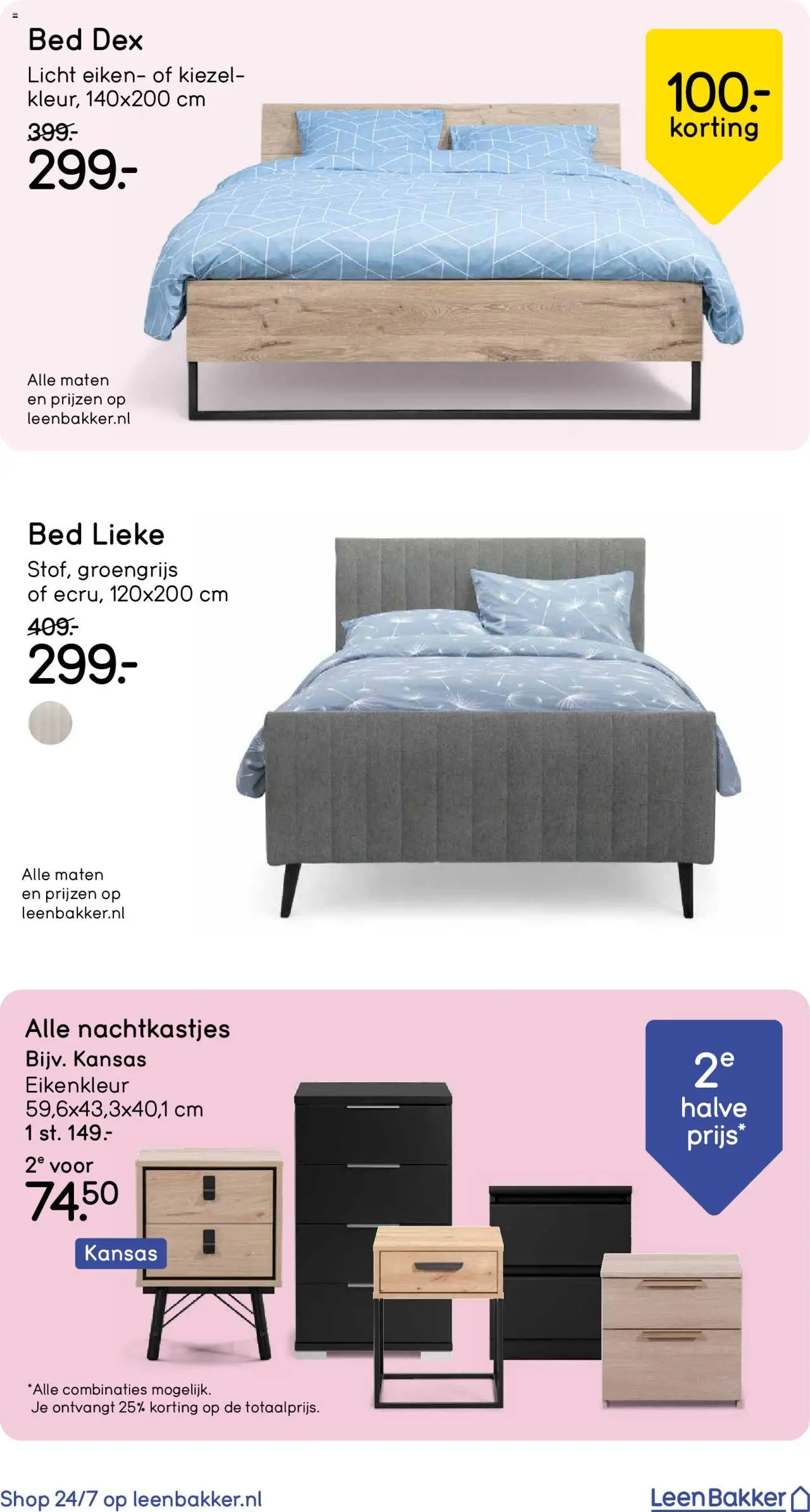  | Pagina: 6 | Producten: Bed