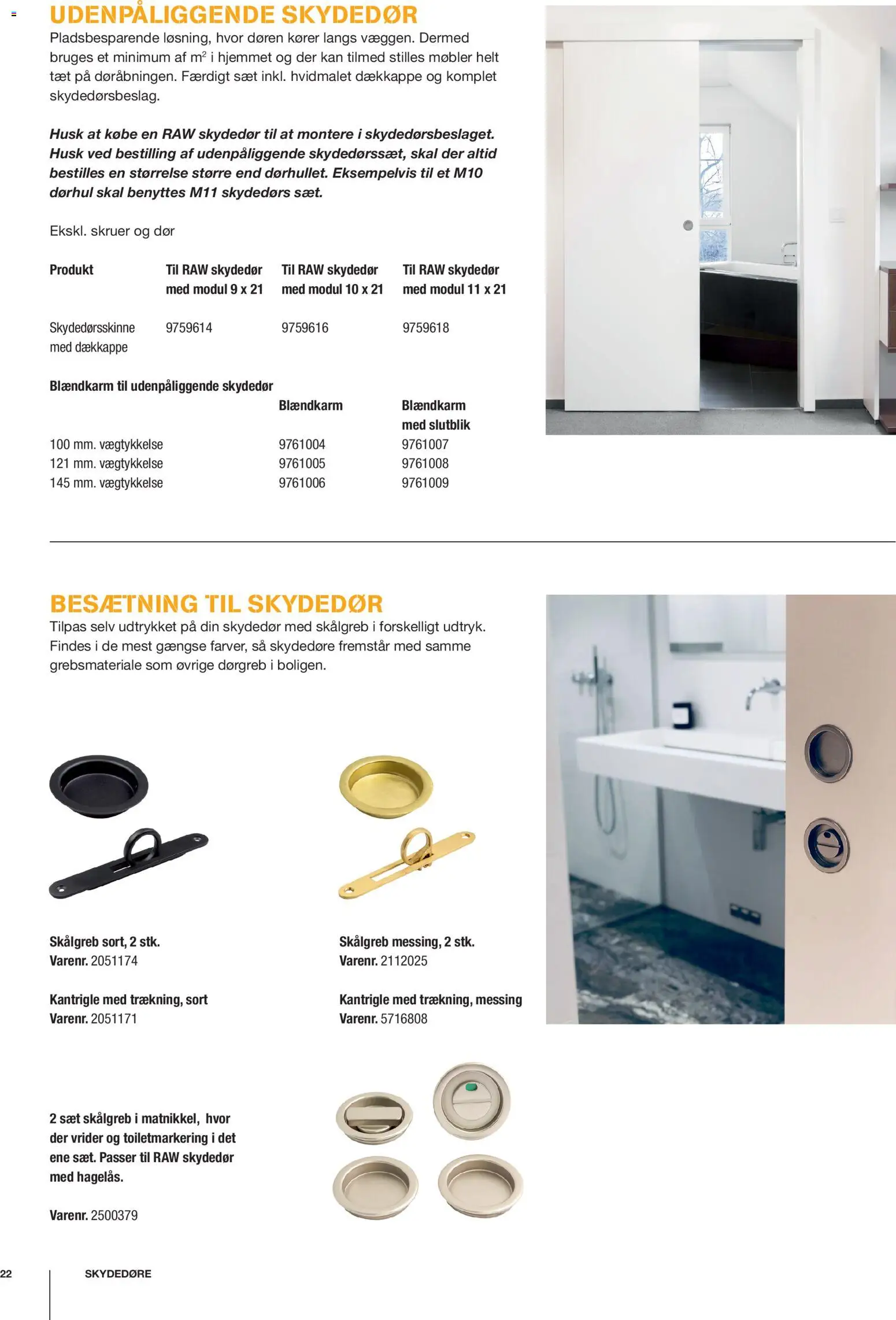 Stark tilbudsavis – gyldig fra 07.04.2026 | Side: 22 | Produkter: Skydedøre, Søm