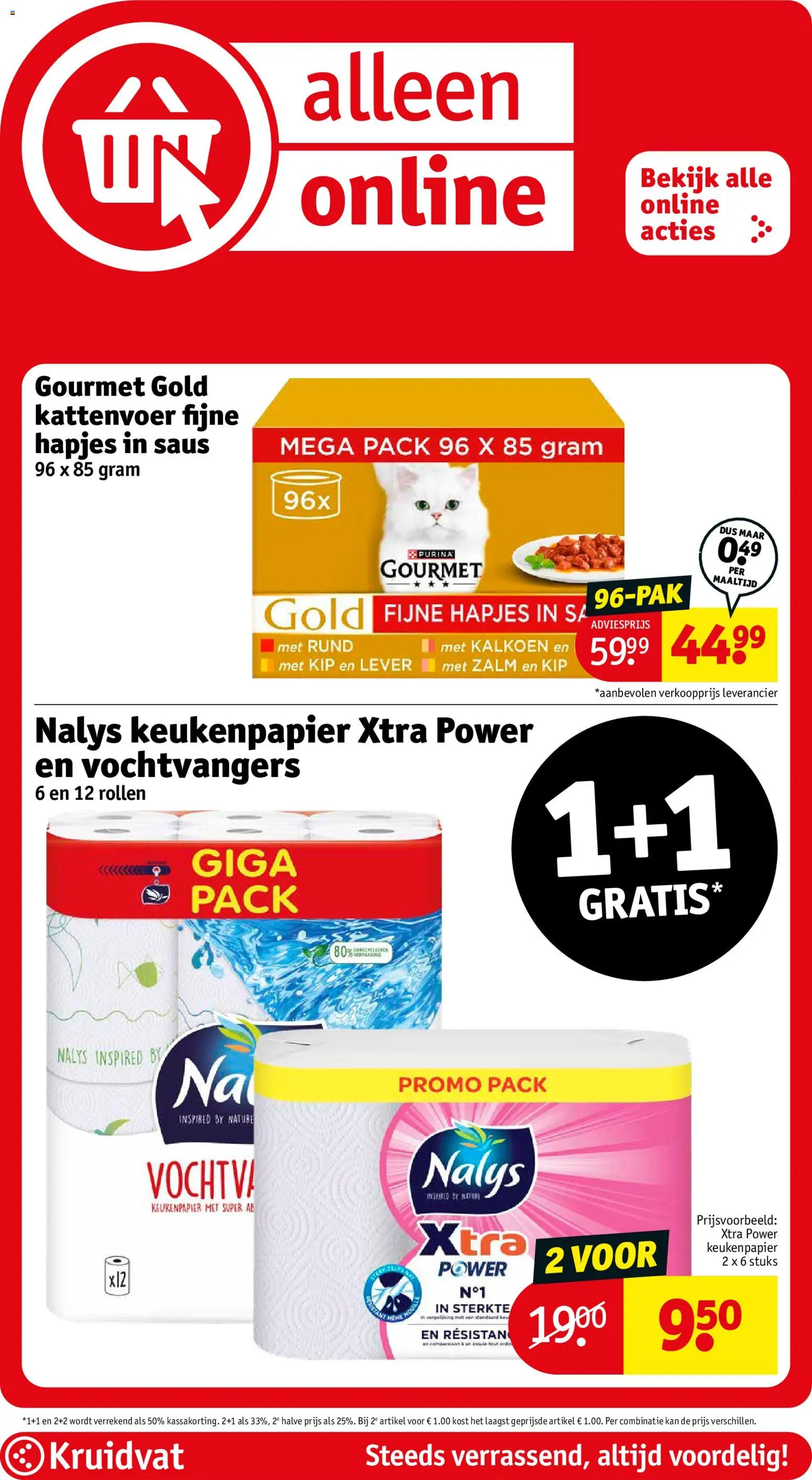 {H1} | Pagina: 103 | Producten: Keukenpapier, Zalm, Ciabatta, Kip