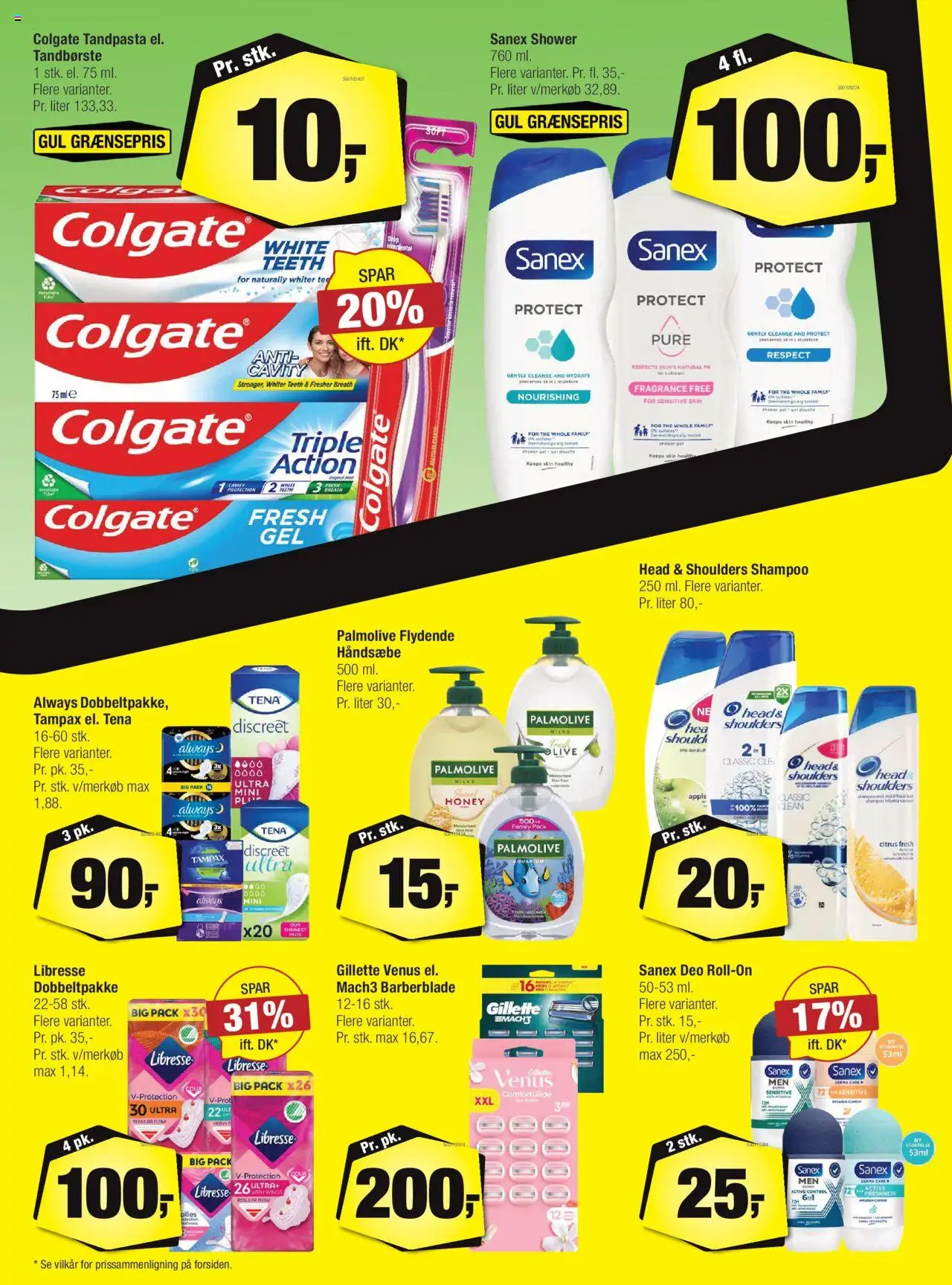 Calle tilbudsavis – gyldig fra 08.10.2025 | Side: 28 | Produkter: Shampoo, Tandpasta, Tandbørste