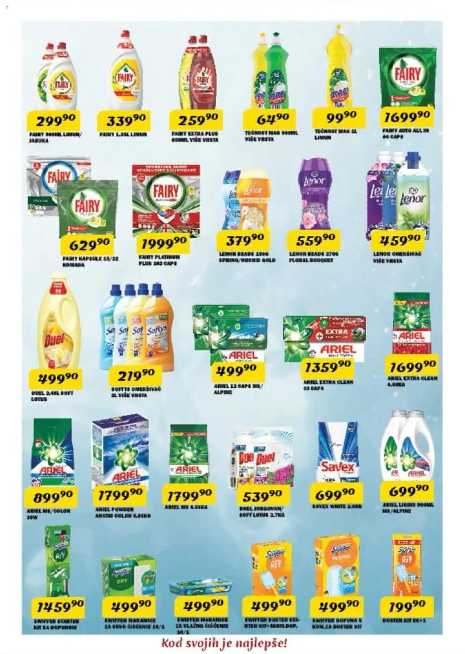 VP Dima katalog - važi od 26.02.2026 | Strana: 11 | Proizvode: Ariel, Lenor, Kapsule, So