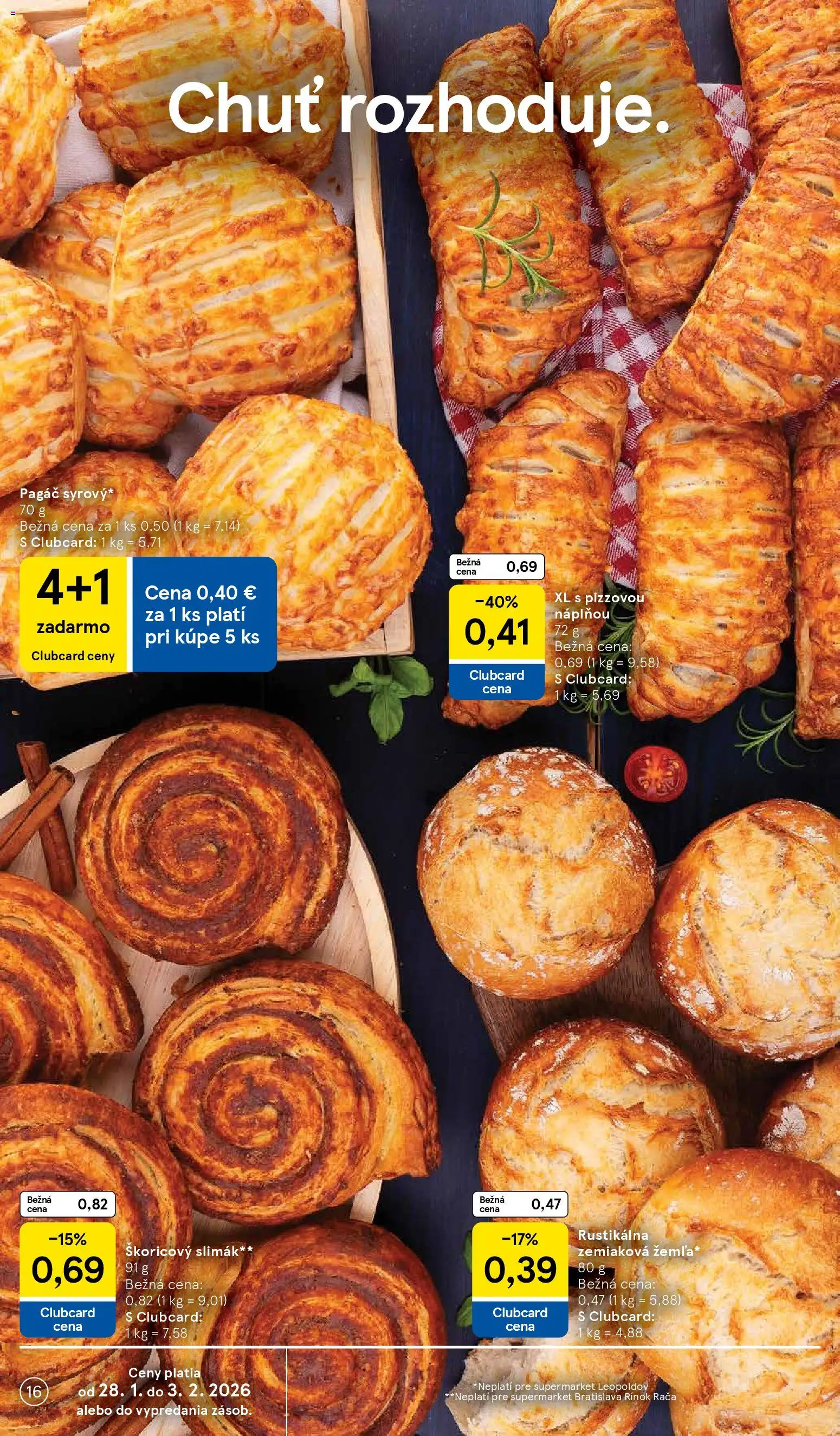 Nové Tesco akcie – leták je platný od 28.01.2026 | Strana: 16