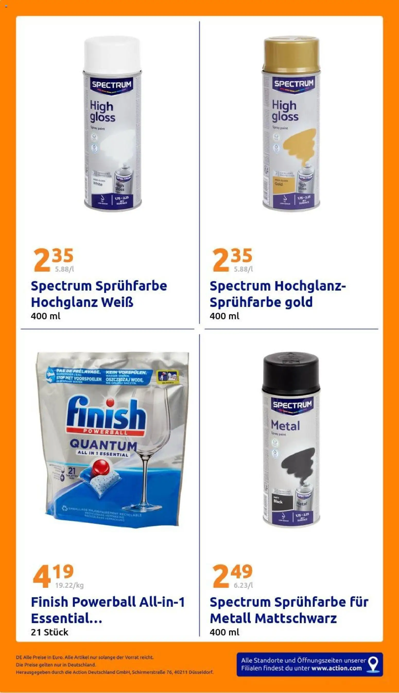 Action Prospekt – gültig ab 22.10.2025 | Seite: 32 | Produkte: Finish