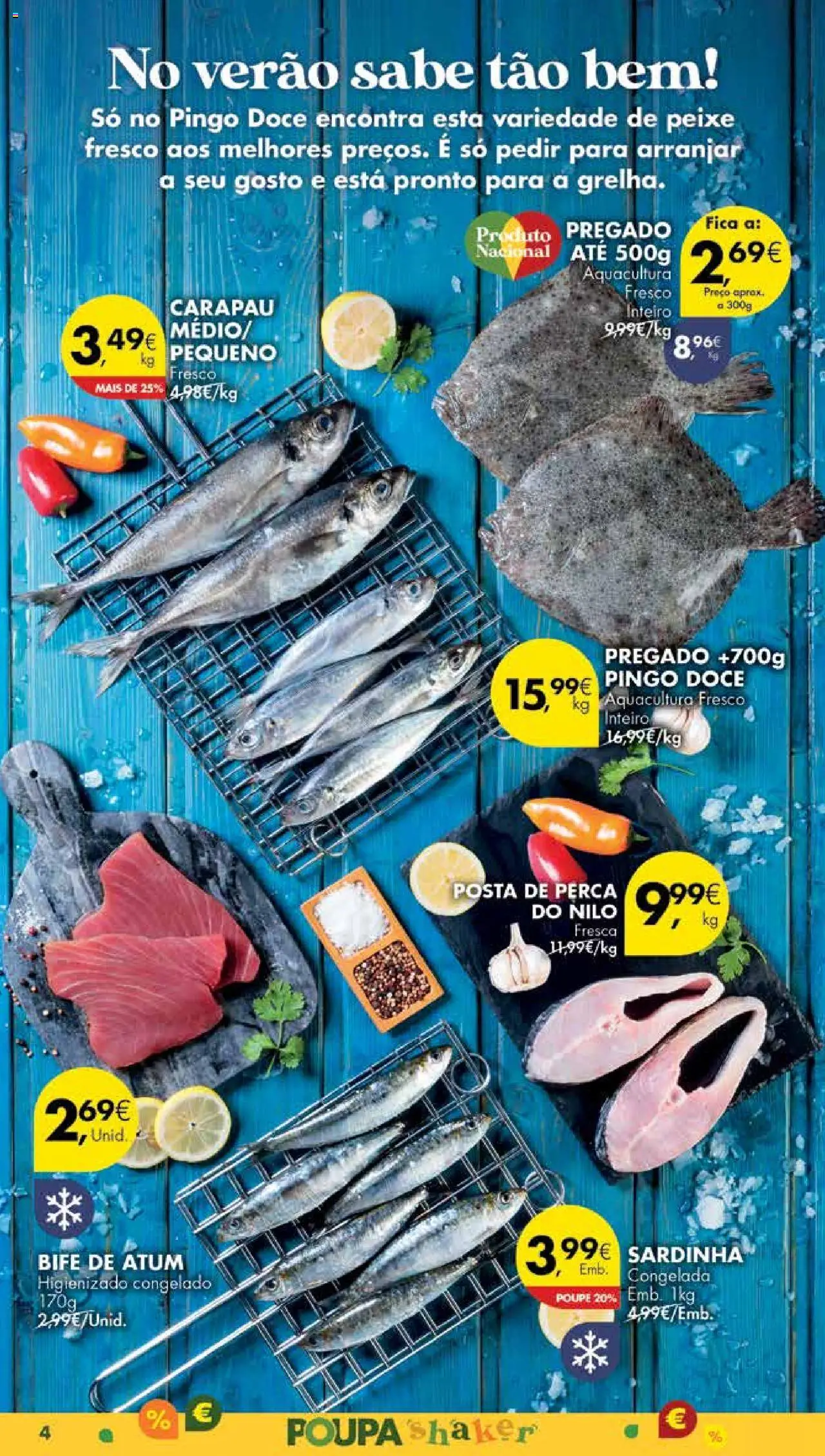 Pingo Doce Poupe Esta Semana Madeira │ válido de 26.08.2025 | Página: 4 | Produtos: Atum, Peixe