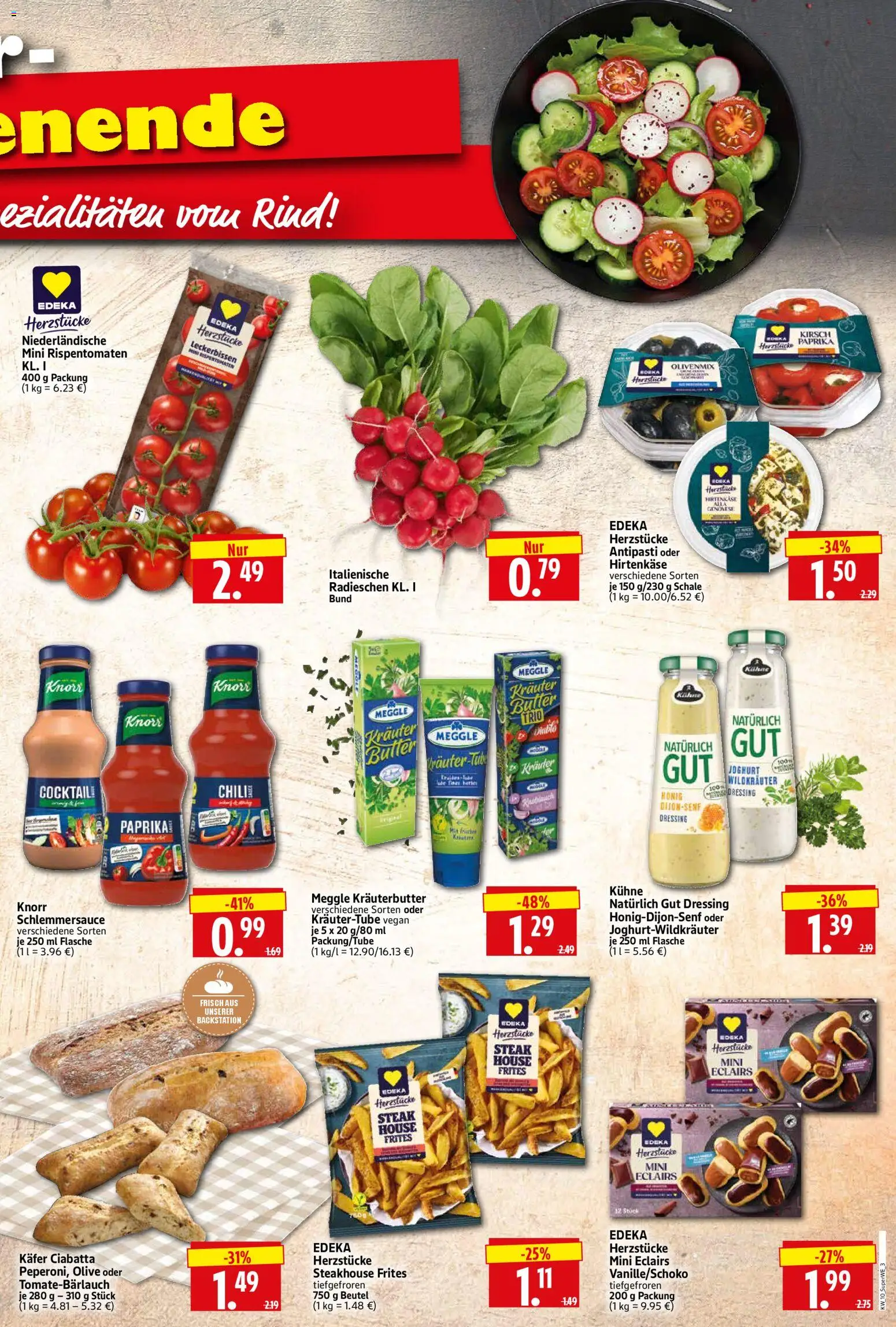 HERKULES Sonderbeilage – gültig ab 05.03.2026 | Seite: 3 | Produkte: Butter, Joghurt, Kräuterbutter, Steak