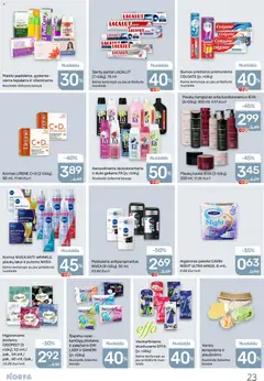 NORFA leidinys galioja nuo 19.02.2026 | Puslapis: 23 | Prekių: Šampūnas, Kondicionierius, Plaukų kaukė, Kremas