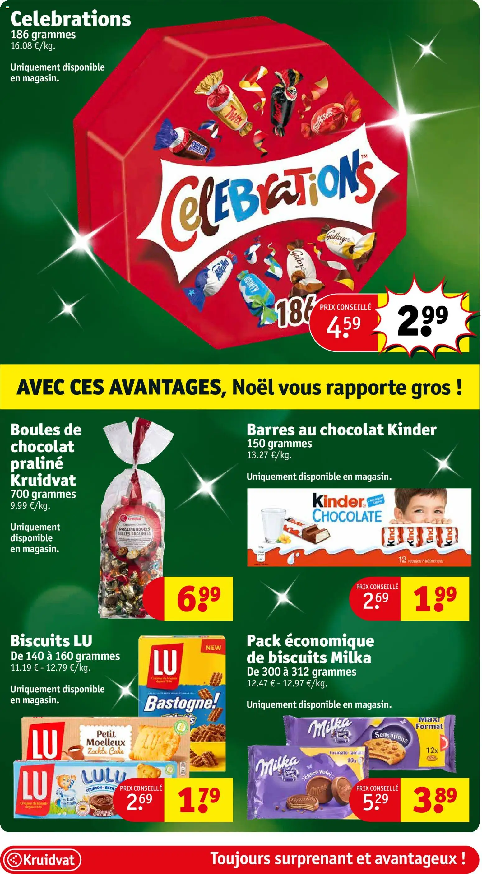 {H1} | Pagina: 57 | Producten: Kinder, Cake