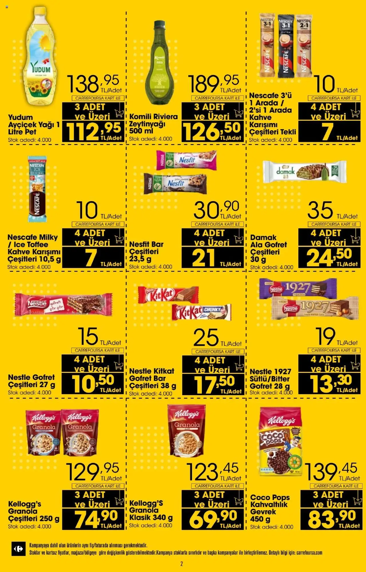 CarrefourSA Katalog - 10.06.2025 tarihinden itibaren geçerlidir | Sayfa: 2 | Ürünler: Gevrek, Gofret, Kahve