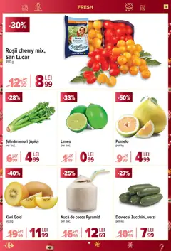 Ofertele Carrefour valabile de la 27.12.2025 | Pagină: 4 | Produse: Țelină, Roșii, Kiwi