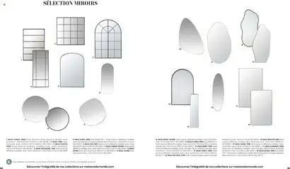 Maisons du Monde - Prévisualisation de Maisons du Monde catalogue valide à partir de 16.02.2026 | Page: 65 | Produits: Miroir
