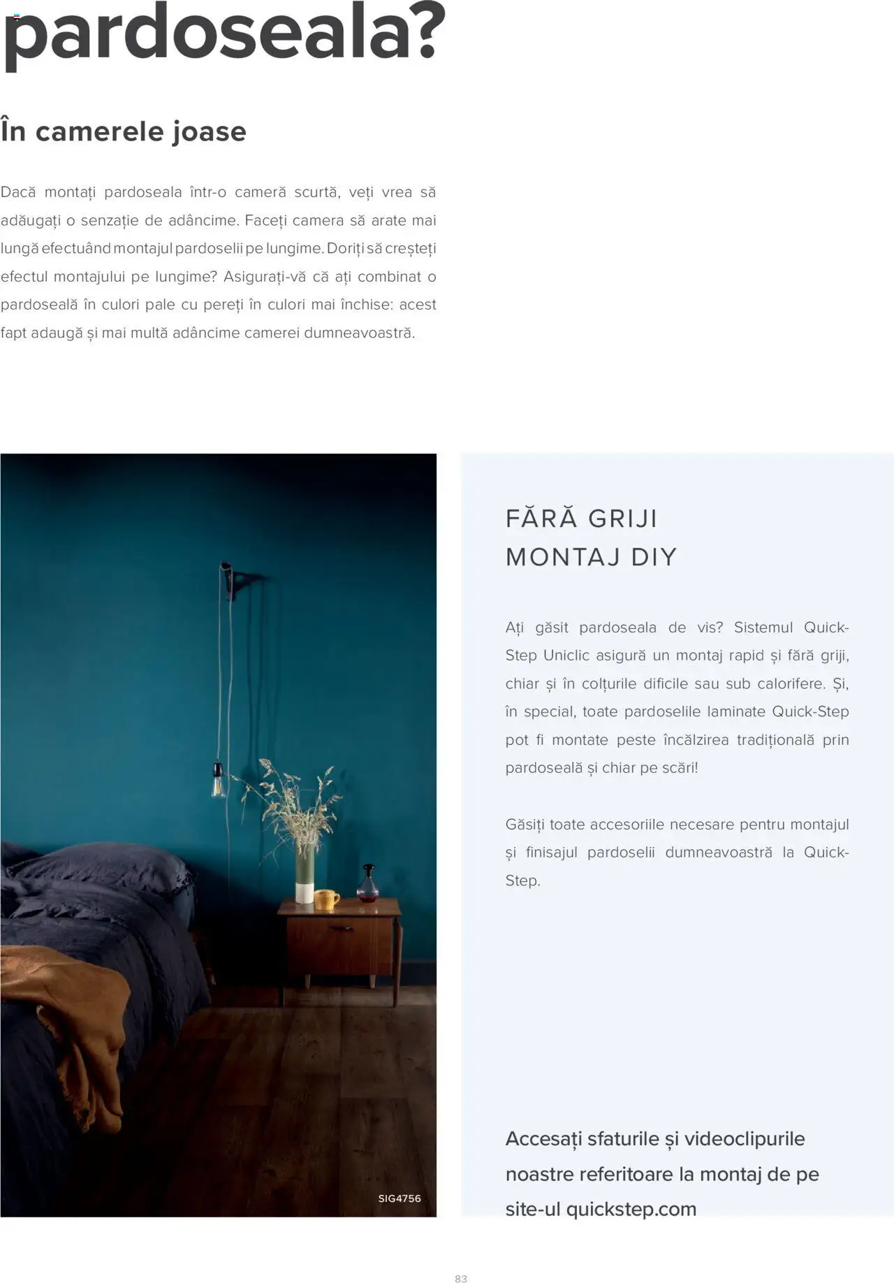 Proges catalog - Quick Step 2022 – valabil de la 01.01.2023 | Pagină: 84 | Produse: Mașină De Cusut, Apă cu vitamine, Balsam pentru buze, Pantofi fără toc