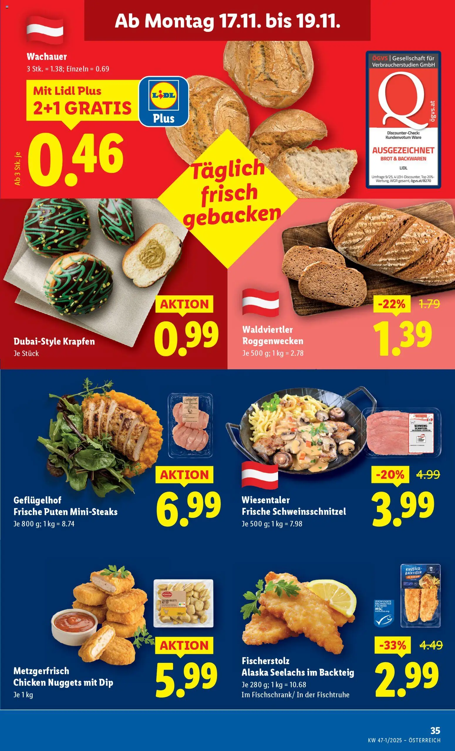 Lidl Flugblatt gültig ab 13.11.2025 | Seite: 39 | Produkte: Brot