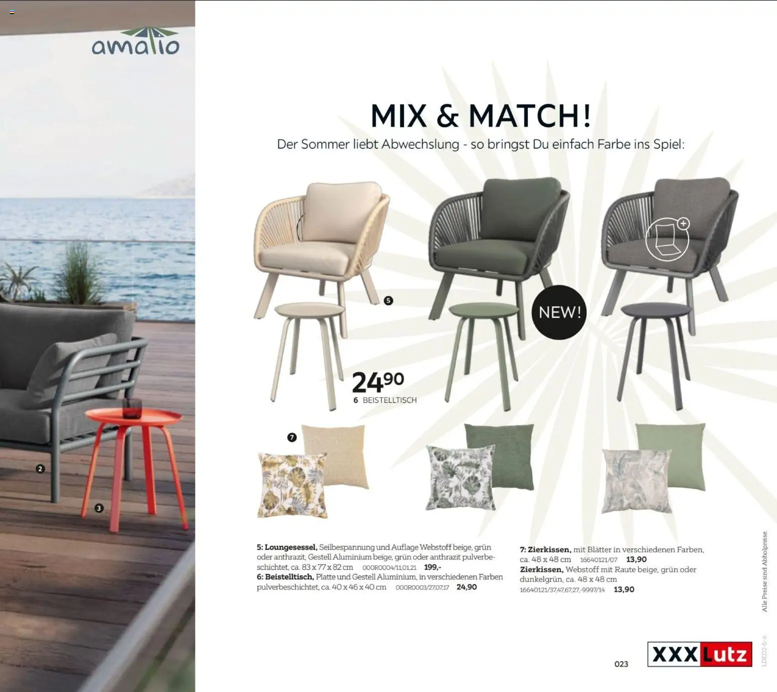 XXXL Lutz My Home Garten – gültig ab 23.02.2026 | Seite: 23 | Produkte: Spiel, Beistelltisch