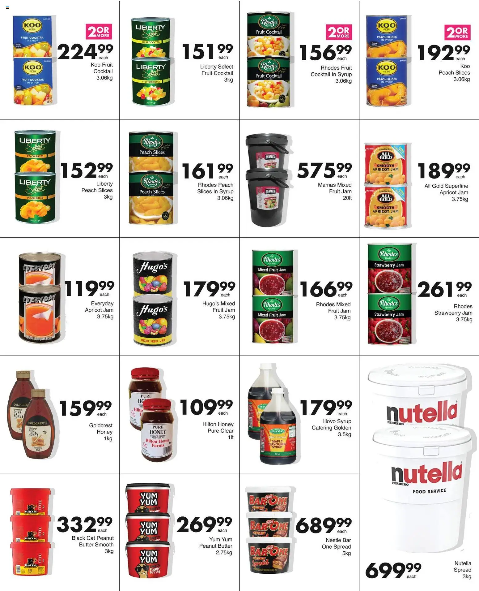 New Save catalogue – valid from 29.12.2025 | Page: 6 | Products: Jam, Butter, Peanut butter, Fruit
