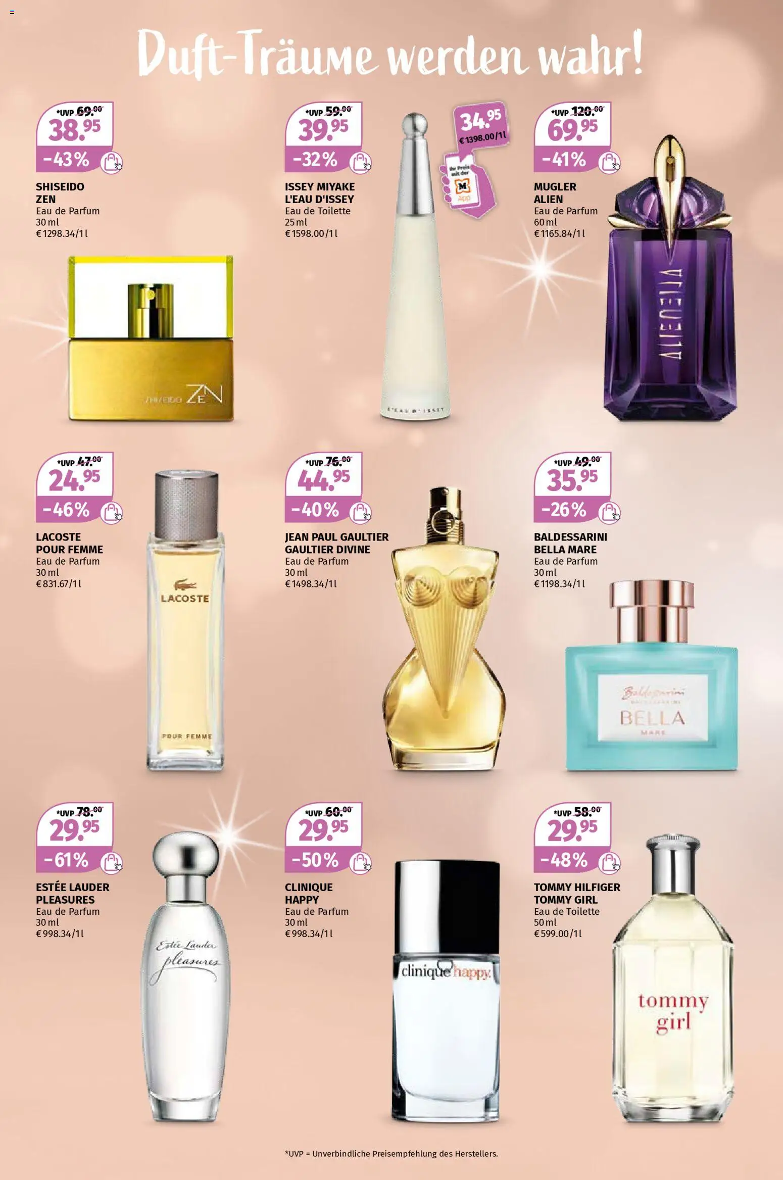Müller Beauty Highlights – gültig ab 27.10.2025 | Seite: 2 | Produkte: Toilette, Parfüm, Eau de Toilette, Eau de Parfum