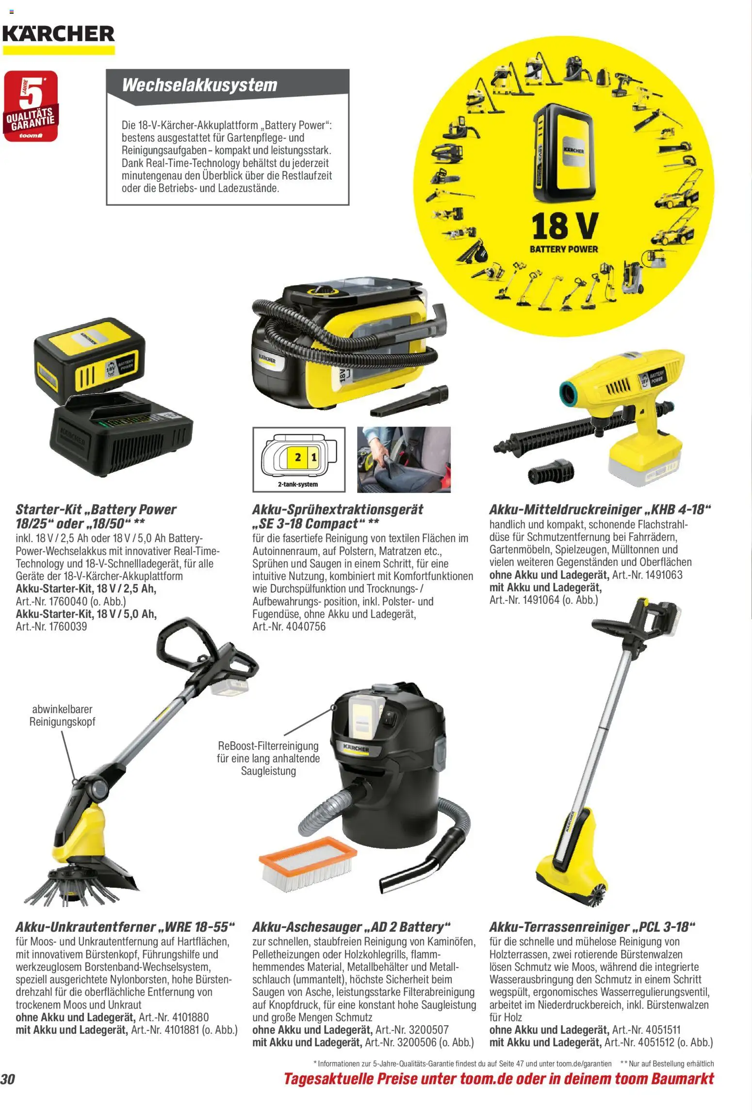 Toom Baumarkt Maschinen & Werkstatt 2026 – gültig ab 01.01.2026 | Seite: 30