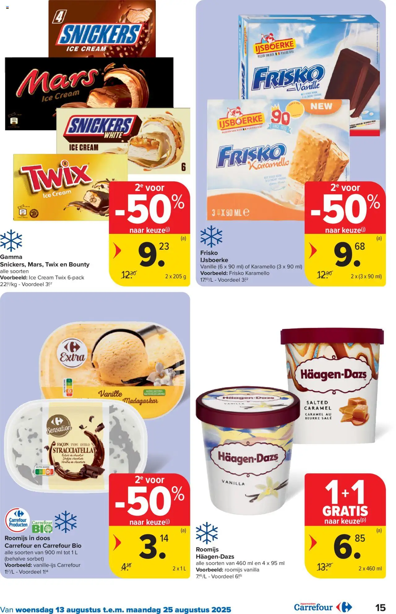  | Pagina: 15 | Producten: Room, Mars, La, Crème
