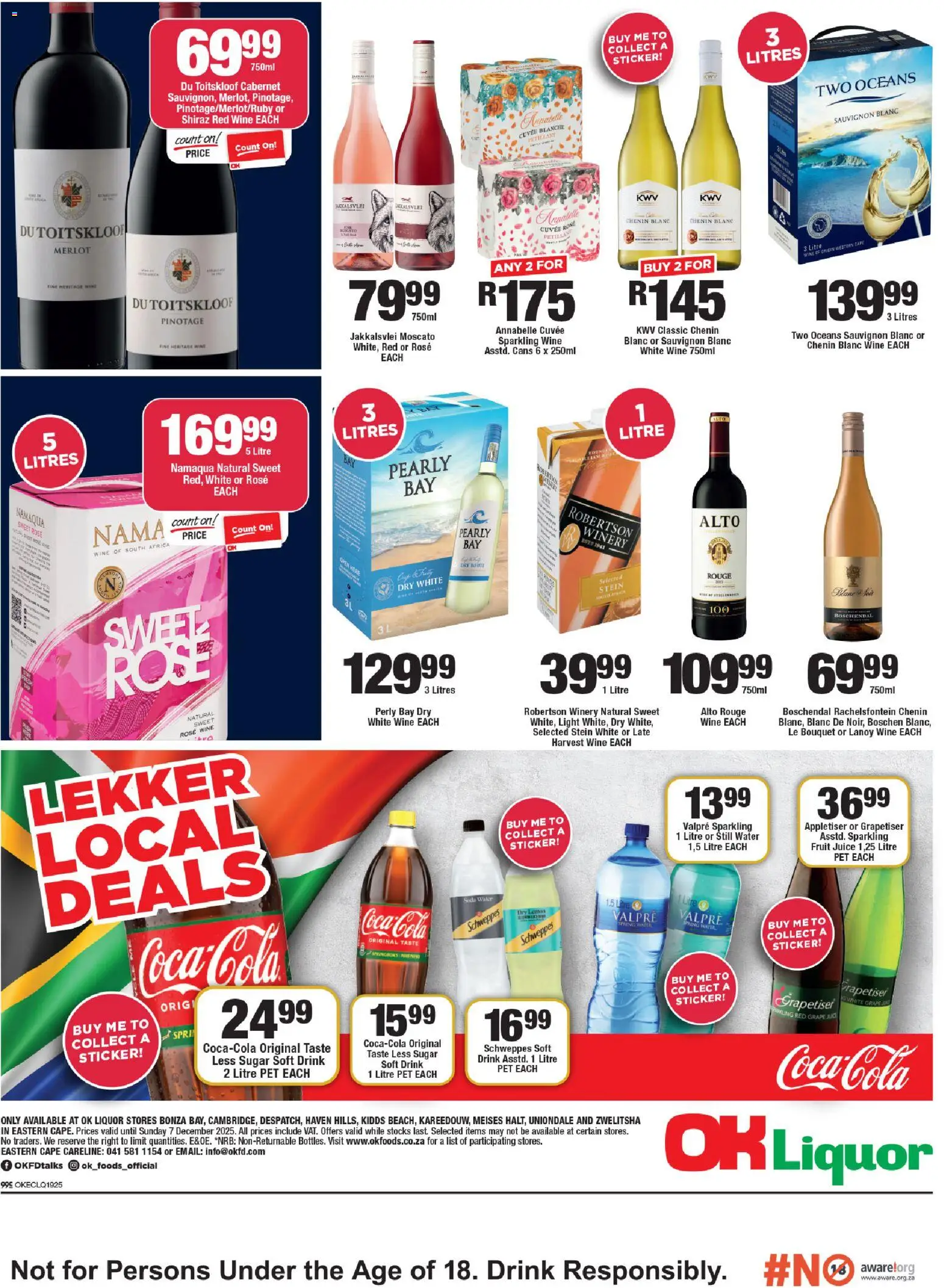 New OK Foods catalogue – valid from 25.11.2025 | Page: 4 | Products: Juice, Water, Fruit, Lemon