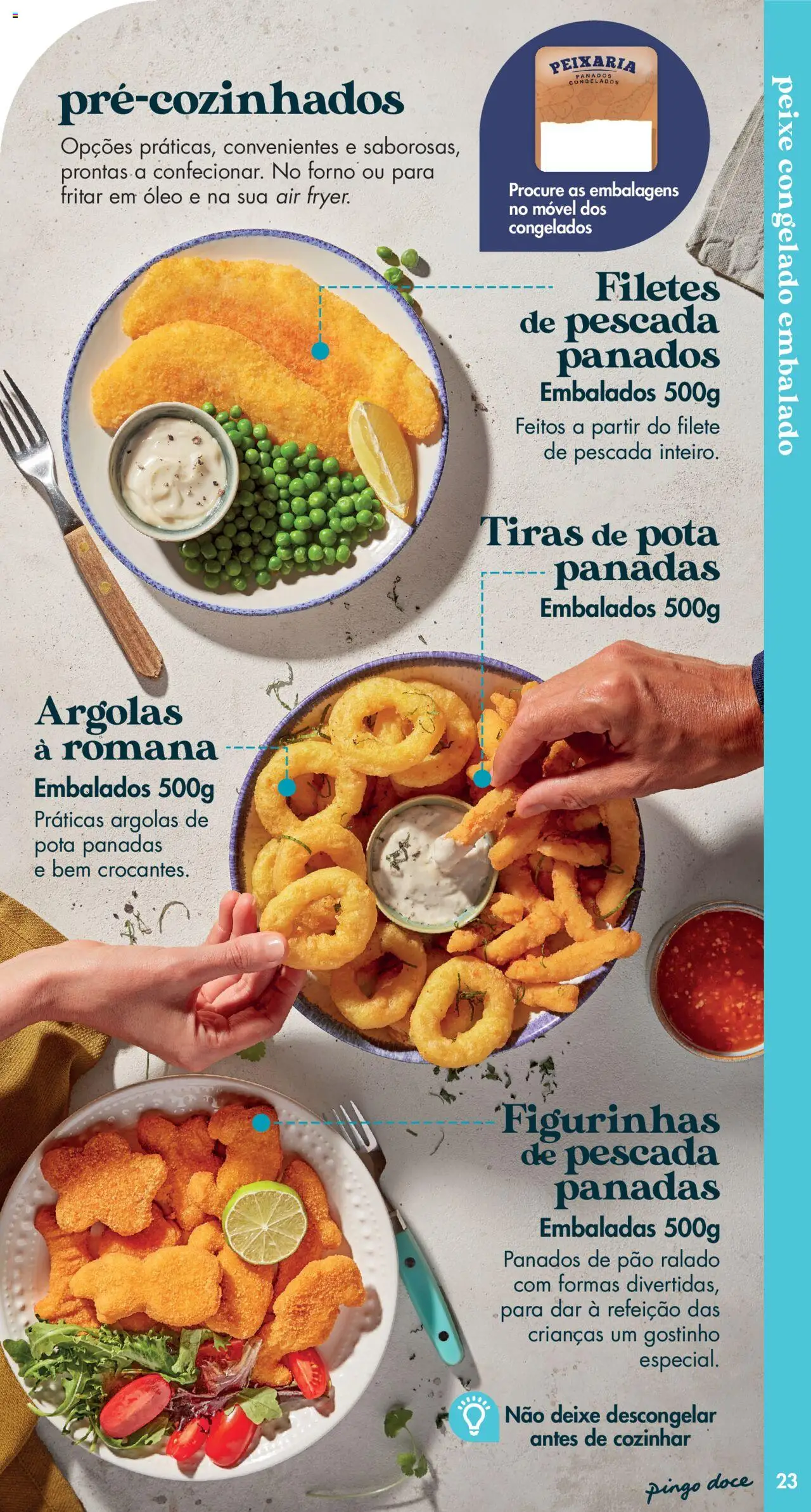 Pingo Doce - Catálogo Peixaria │ válido de 20.05.2025 | Página: 23 | Produtos: Forno, Pescada, Óleo, Peixe