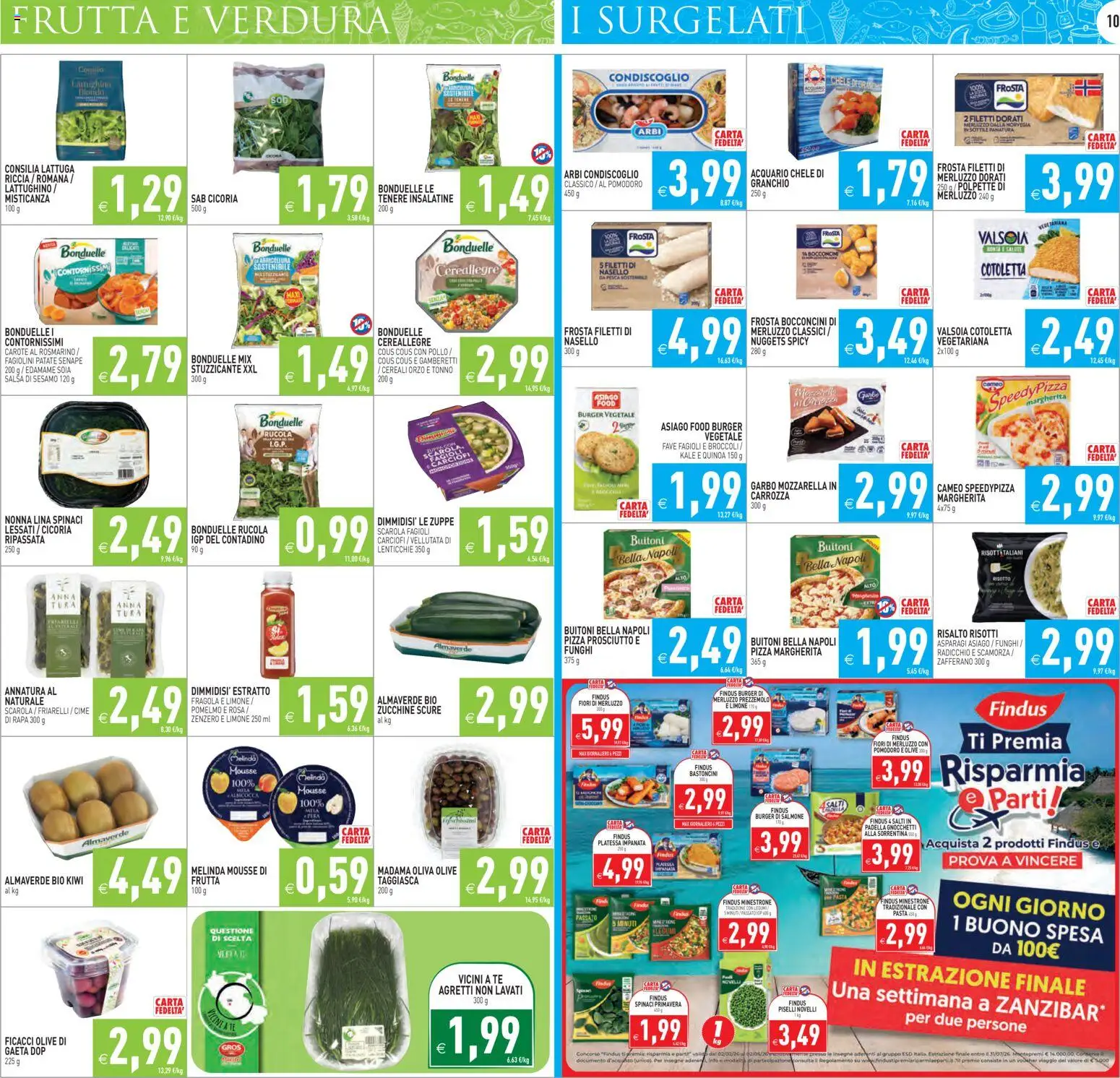 Volantino PIM Supermercati del 07.04.2026 | Pagina: 10 | Prodotti: Limone, Olive, Tonno, Fagiolini