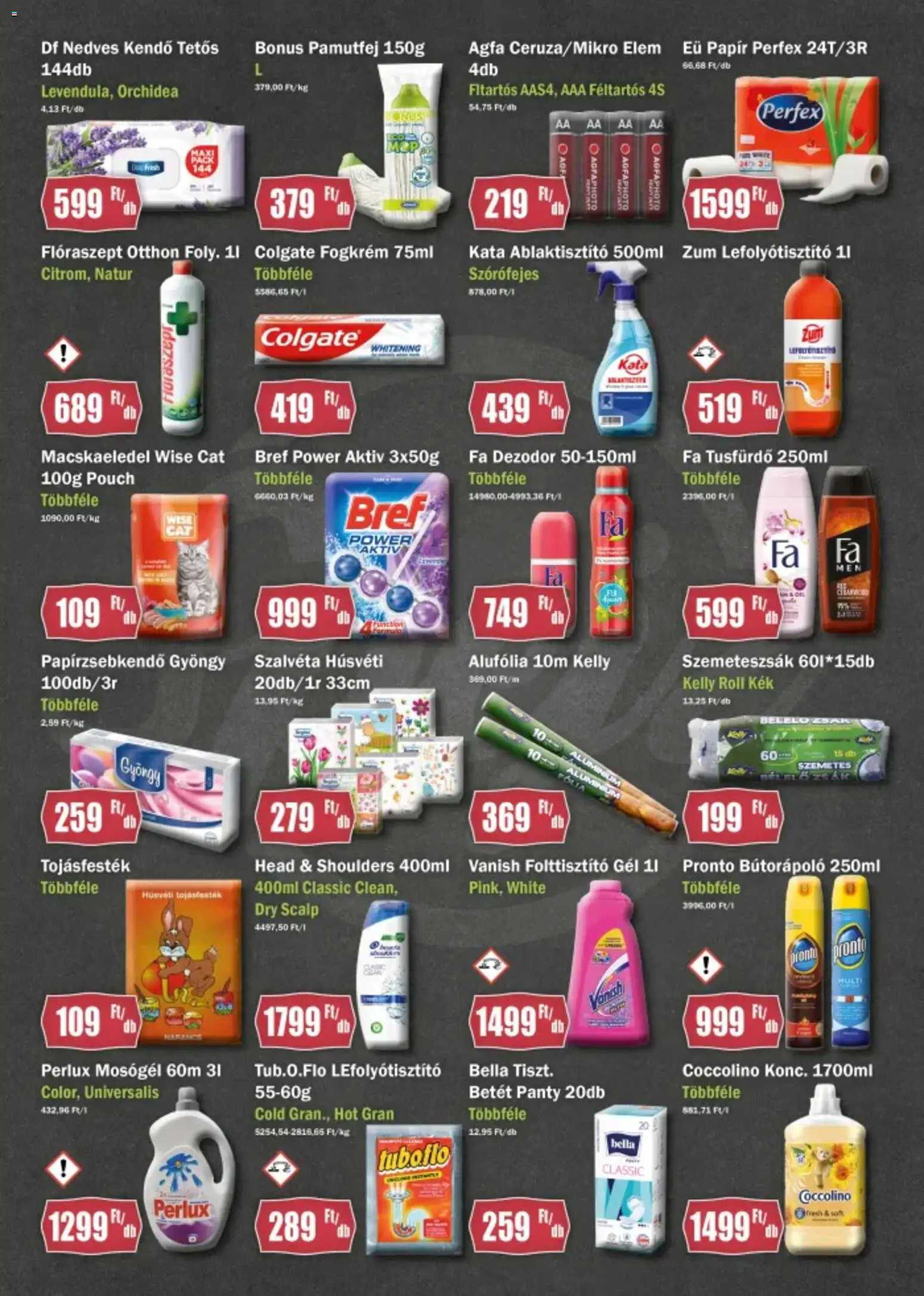 FullDiszkont akciós ujság - amely érvényes a következő dátumtól: 02.03.2026 | Oldal: 3 | Termékek: Coccolino, Orchidea, Tusfürdő, Dezodor