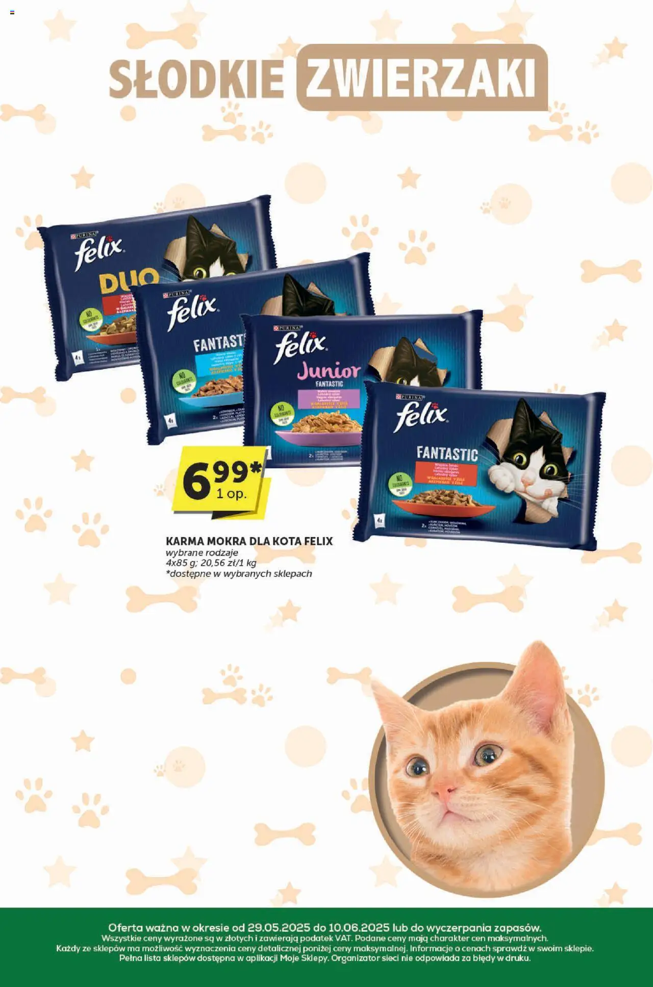 Euro Sklep Gazetka - Katalog od 29.05.2025 | Strona: 33 | Produkty: Karma mokra dla kota