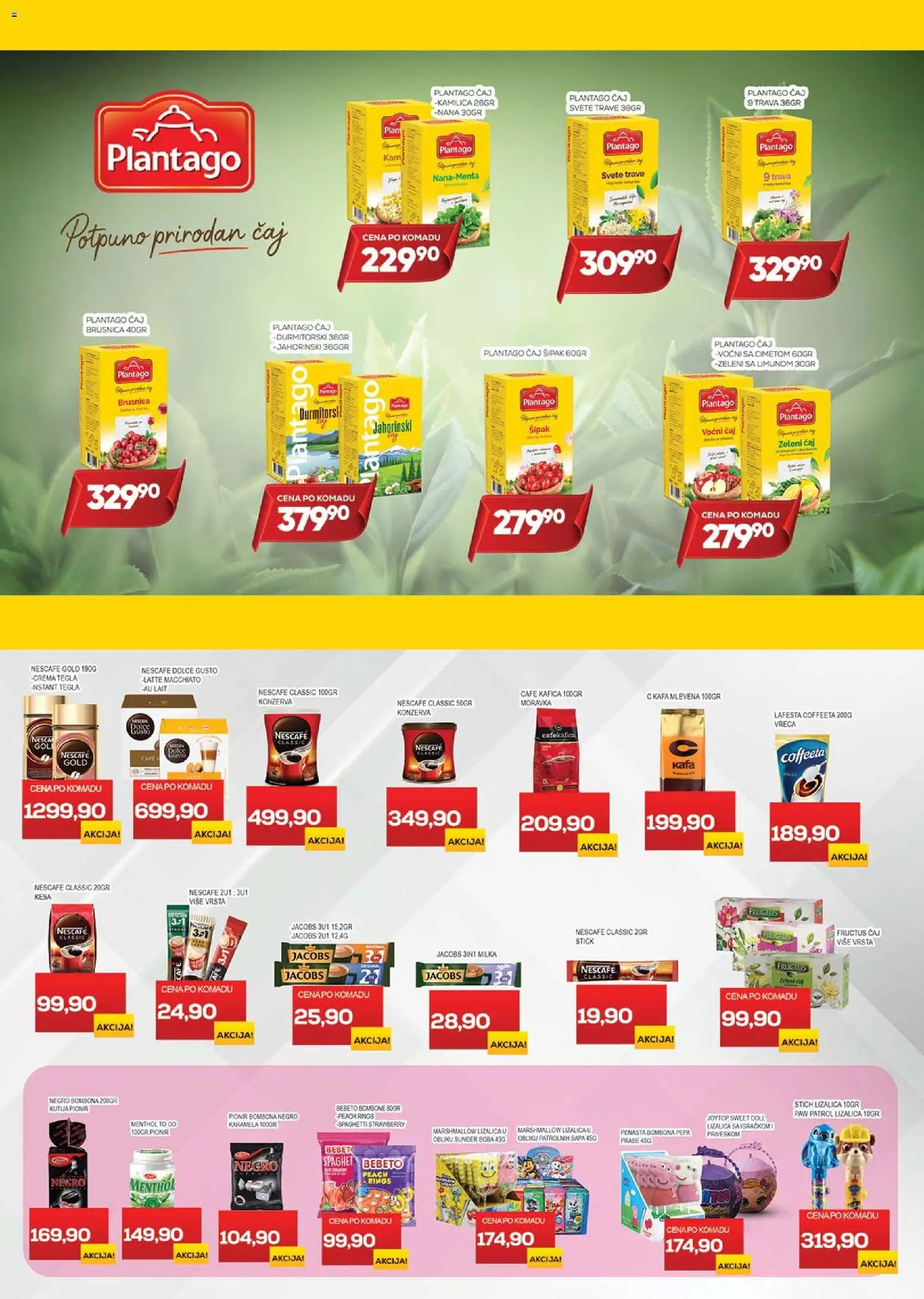 Medius katalog - važi od 02.01.2026 | Strana: 14 | Proizvode: Bombone, Lizalica, Zeleni čaj, Tegla