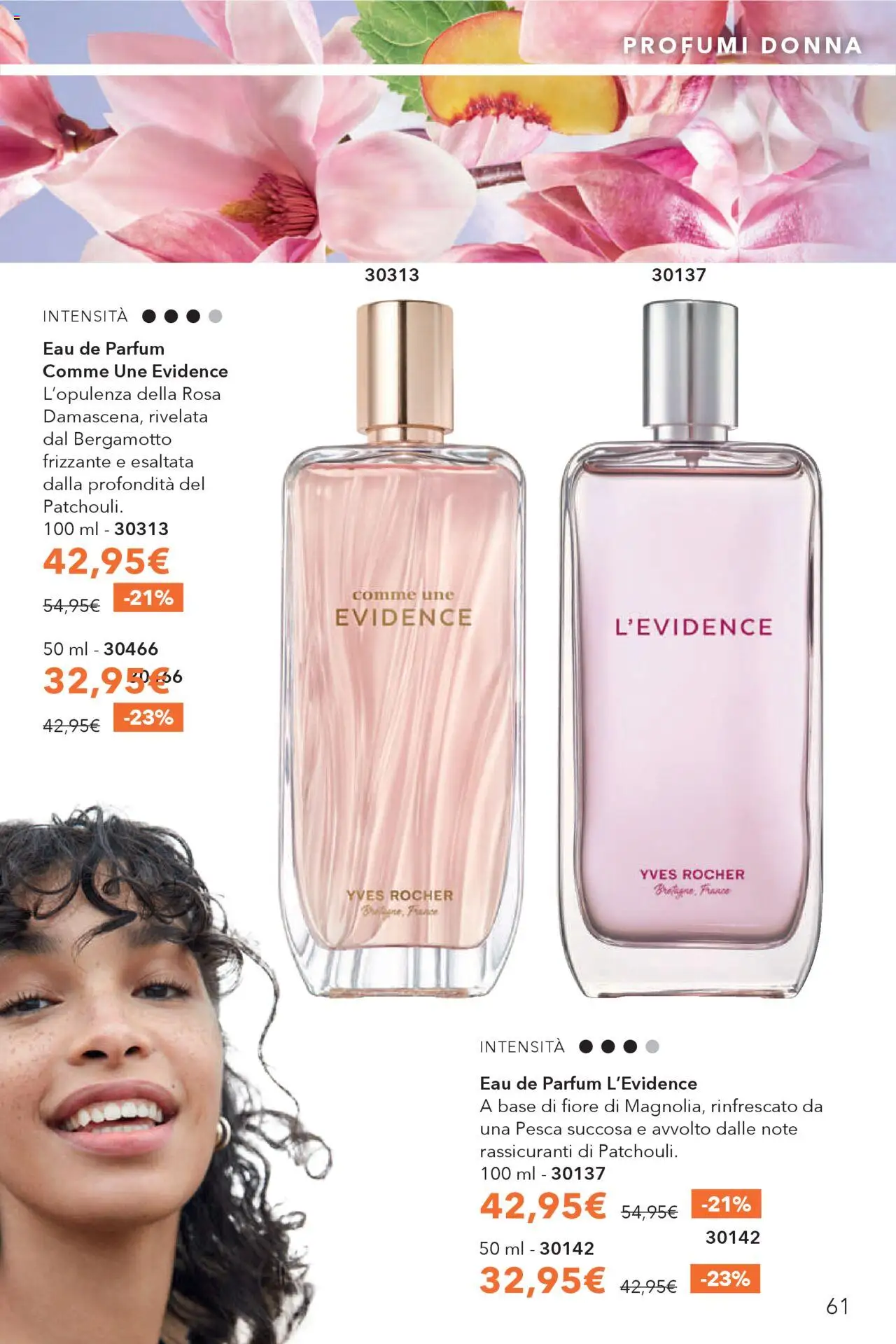 Volantino Yves Rocher del 23.09.2025 | Pagina: 61 | Prodotti: Pesca