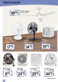 Bonpreu - Catálogo de camping y jardín │ válido desde el 18.03.2025 | Página: 38 | Productos: USB, Ventilador, Circulador