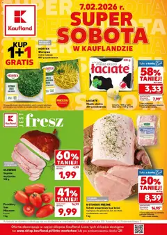 Pogląd oferty "Kaufland gazetka - Super Sobota" - ważna od 07.02.2026