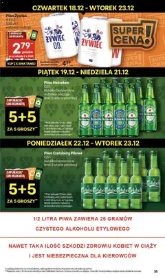 Pogląd oferty "Delikatesy Centrum Gazetka" - ważna od 18.12.2025 | Strona: 35
