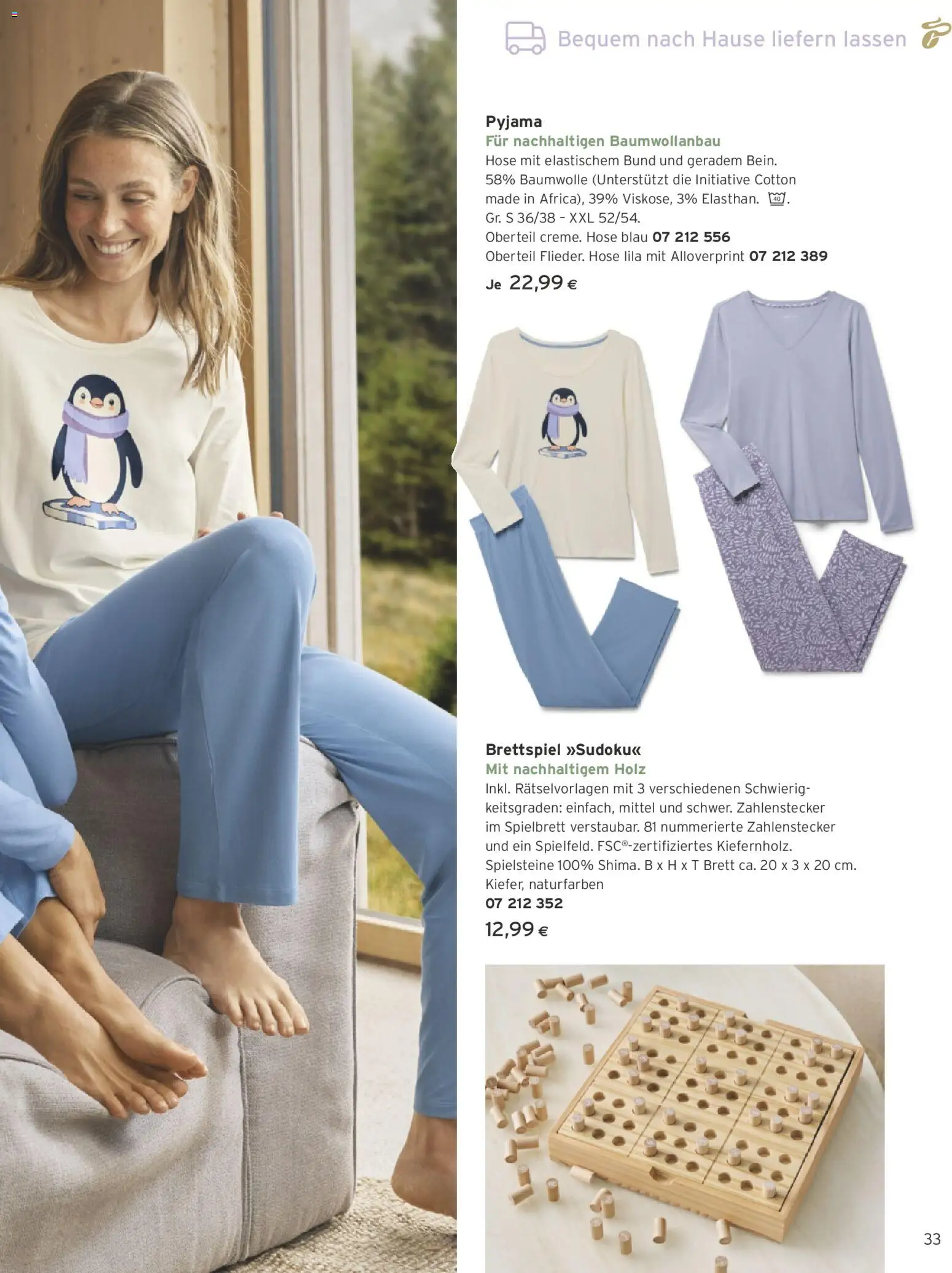 Tchibo Eduscho - Katalog Dezember 2025 gültig ab 01.12.2025 | Seite: 33 | Produkte: Hose, Pyjama