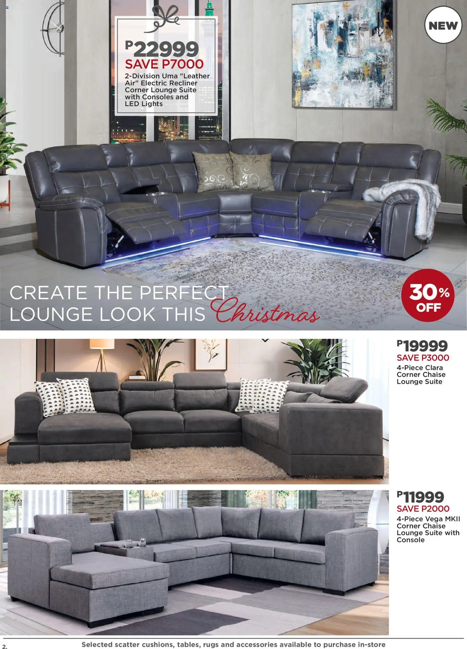 New House and Home catalogue – valid from 20.10.2025 | Page: 2 | Products: Lounge suite, Chaise