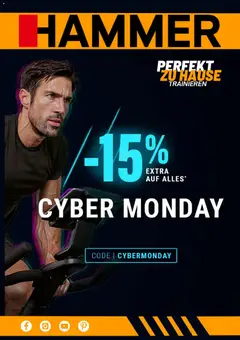 Hammer - Cyber Monday ab 01.12.2025 gültig