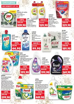 Náhled letáku JAR Tablety do myčky, různé druhy 75 kusů/90 kusů (=1 kus 7,20/ 6,00) od 27.12.2025 | Strana: 42
