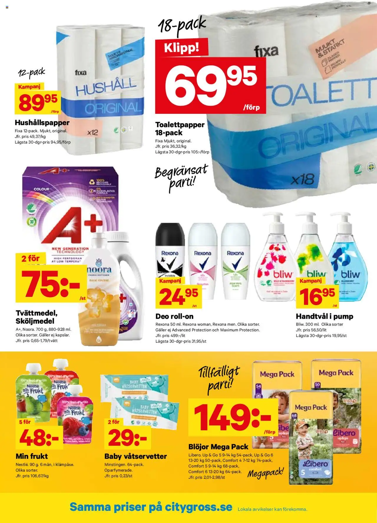 City Gross reklamblad aktuell från 15.09.2025 | Sida: 13