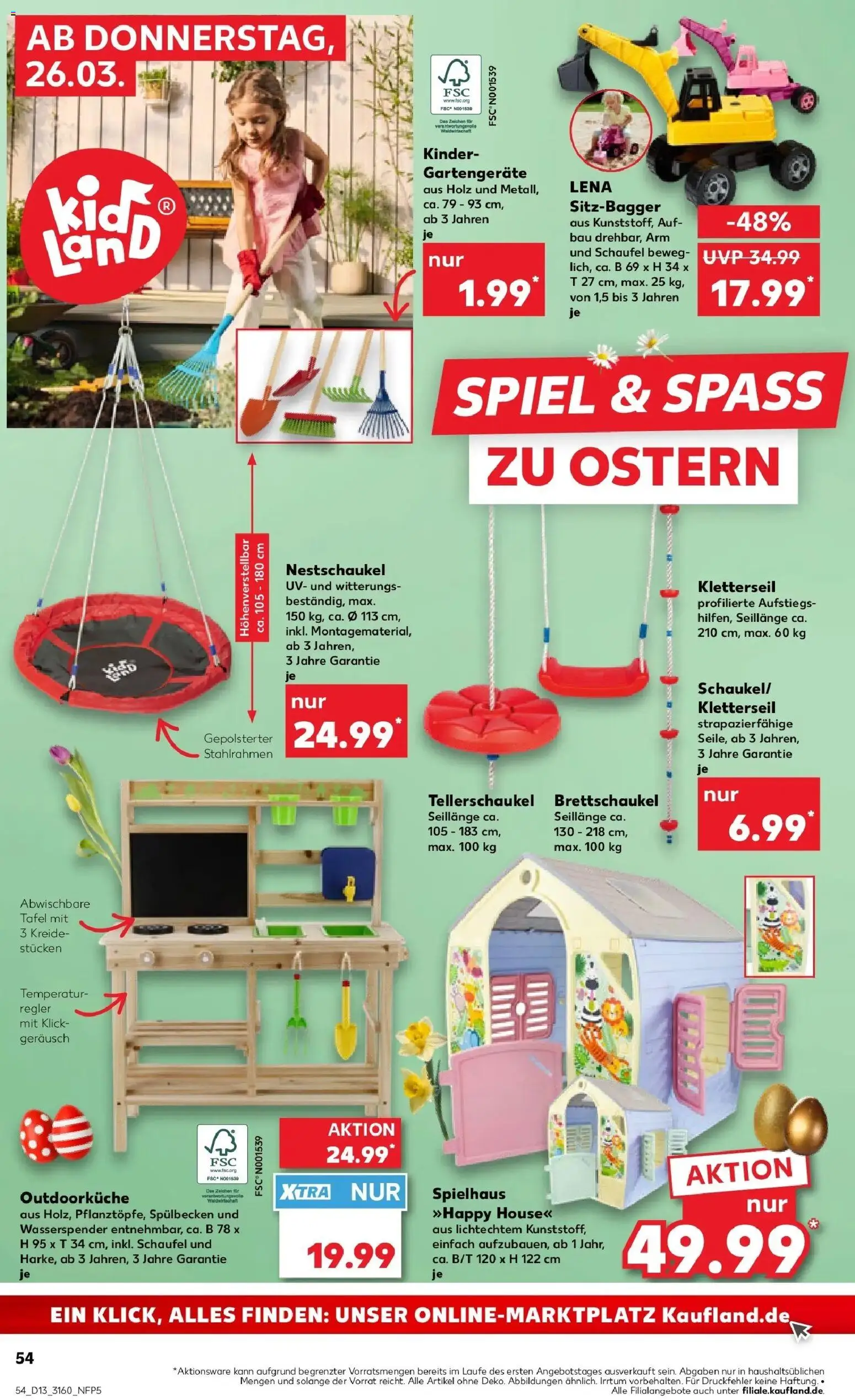 Kaufland Prospekt Löbau	 – gültig ab 26.03.2026 | Seite: 54 | Produkte: Spiel