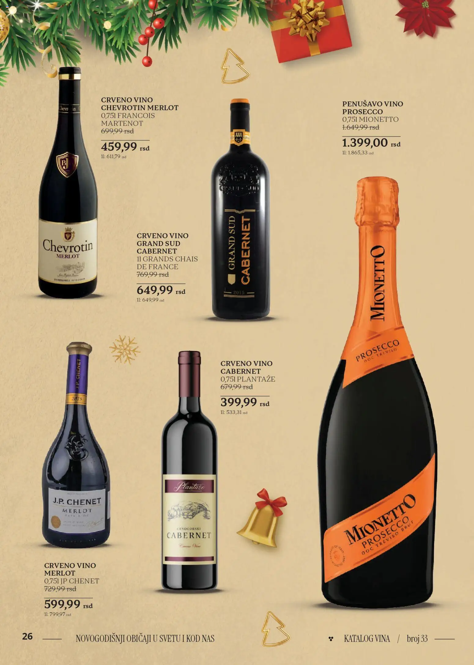Idea katalog - važi od 18.12.2025 | Strana: 26 | Proizvode: Crveno vino, Vino