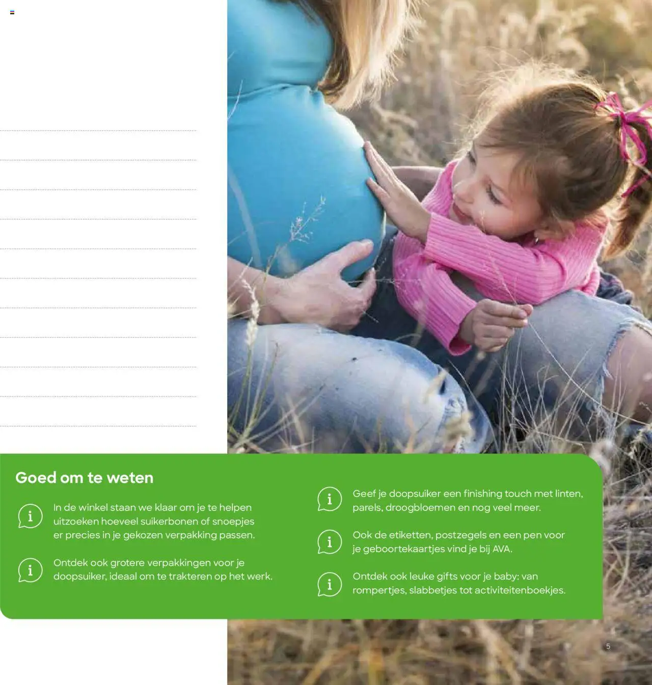 {H1} | Pagina: 5 | Producten: Snoepjes, Pen